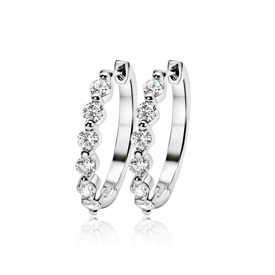 6 Diamond Hoops