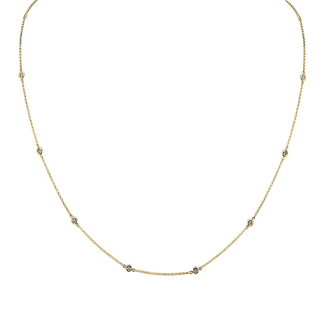 Station Necklace: 8 Round
